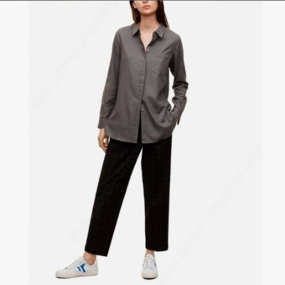 Aritzia Babaton The Group Reno Button front shirt - Picture 2 of 16